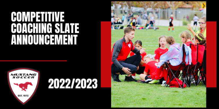 2022/2023 Competitive Coaching Slate Announcement