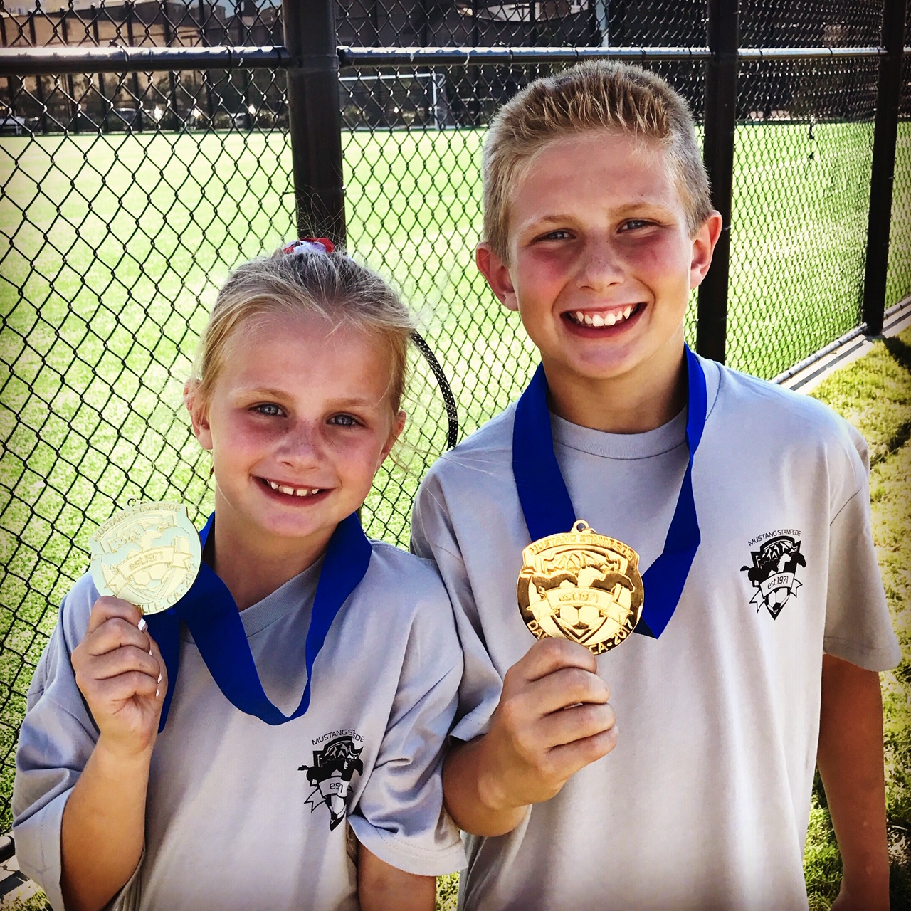 Special to Mustang Soccer - Hoffmann Family